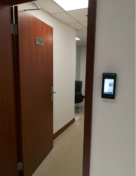 南京辦公室財務室門禁安裝