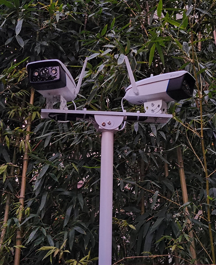南京AI智能警戒監控攝像頭安裝案列